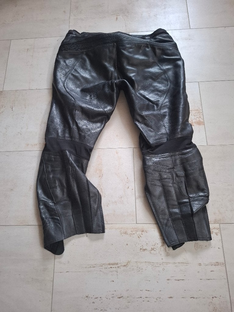 Leren motorbroek, Motoren, Kleding | Motorkleding, Ophalen, Tweedehands, Broek | leer, MQP