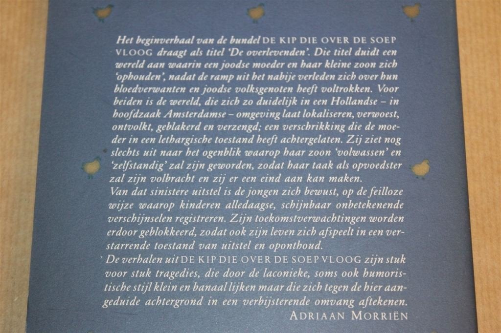 De Kip die over de Soep Vloog — Pointl, Verhalen 1990, Ophalen of Verzenden, Gelezen