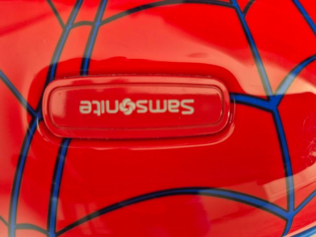 Samsonite Spiderman koffer, Sieraden, Tassen en Uiterlijk, Koffers, Ophalen of Verzenden, Zo goed als nieuw, Hard kunststof, Minder dan 50 cm