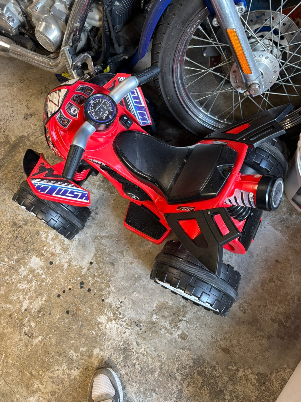 Kinder quad, Zo goed als nieuw