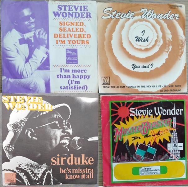 STEVIE WONDER - PAKKET!, 7 inch, Single, Ophalen of Verzenden, Zo goed als nieuw