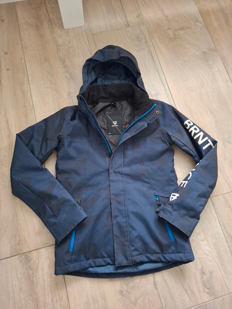 Brunotti skijas - camouflage blauw – maat 164, Gebruikt, Ophalen of Verzenden, Brunotti, Jongen