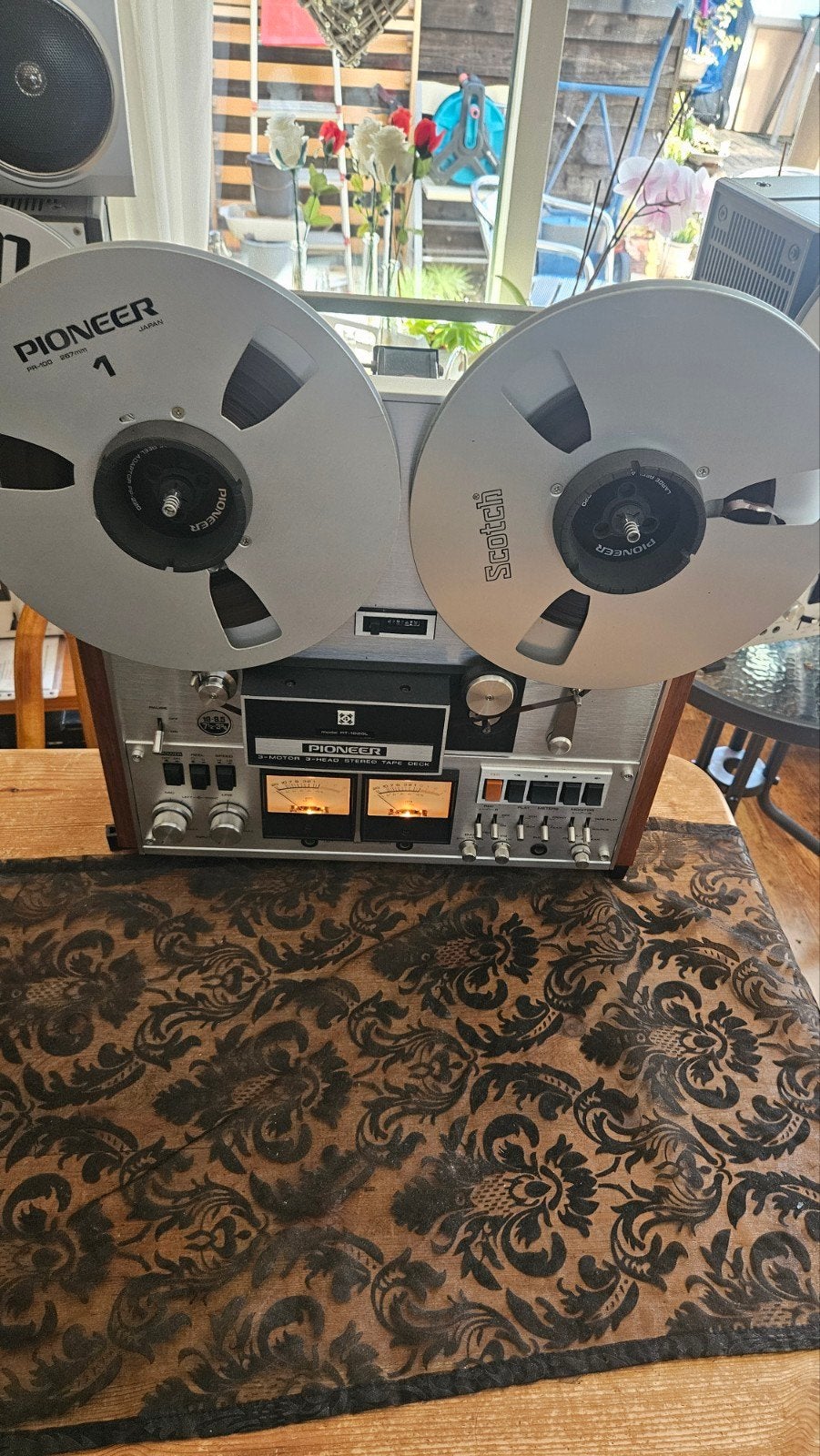 PIONEER bandrecorder type RT-1020L lees beschrijving, Ophalen, Bandrecorder