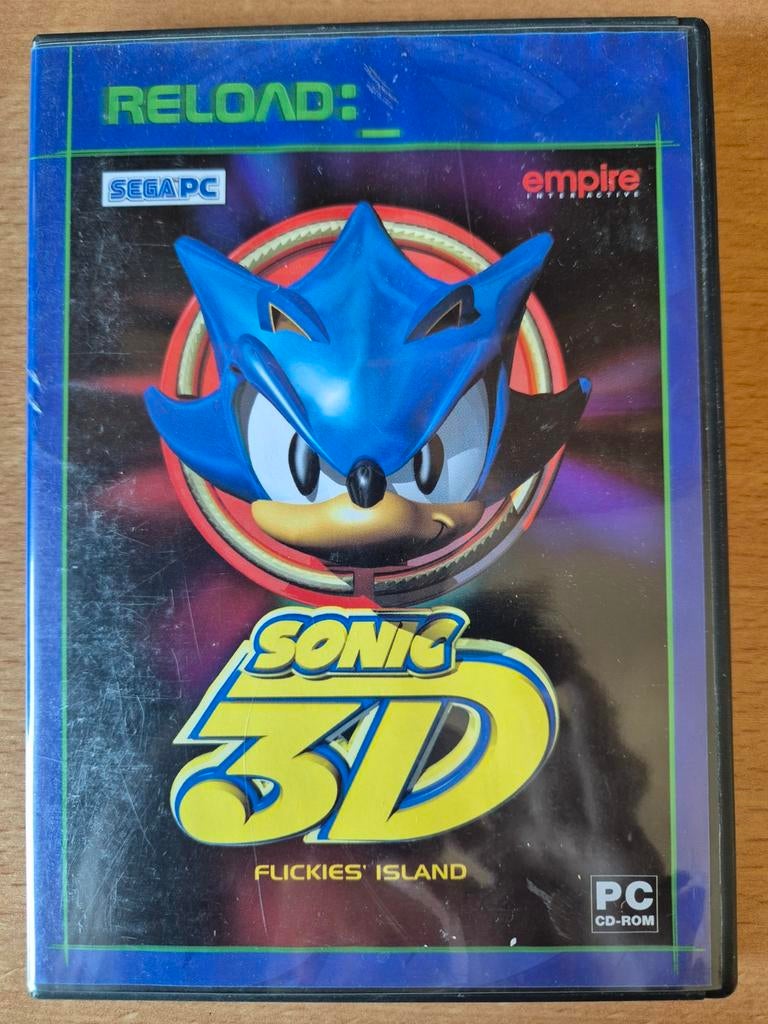 Sonic 3D   pc/cd, 1 speler, Zo goed als nieuw, Vanaf 3 jaar, Ophalen