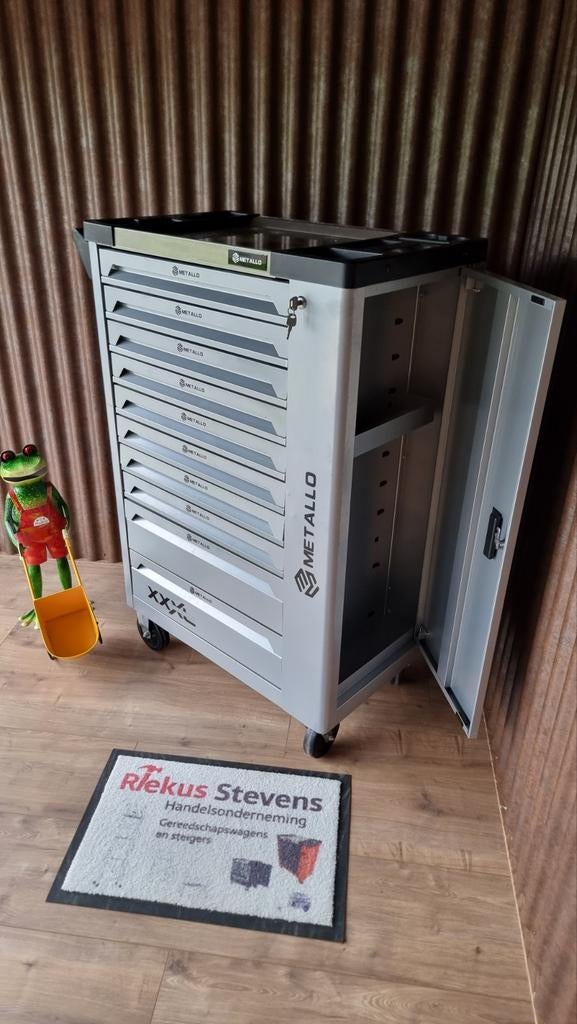 Metallo gereedschapwagen 10 laden vol gereedschap, Ophalen, Nieuw