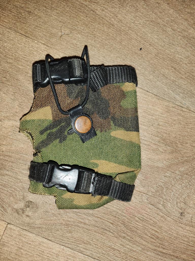Pouch Opbouwtas Molle PRR Radio Portofoon DPM Airsoft Tasje, Verzamelen, Militaria | Algemeen, Ophalen of Verzenden, Landmacht