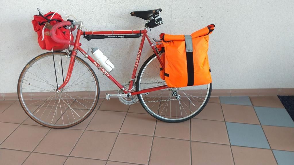 Stuurtas klassieke randoneur of racefiets, Fietsen en Brommers, Ophalen, Gebruikt