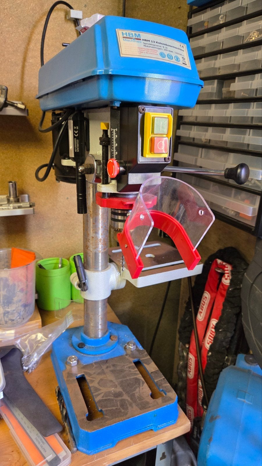 HBM 13 Kolomboormachine - 350 Watt, Doe-het-zelf en Verbouw, Gereedschap | Boormachines, Ophalen