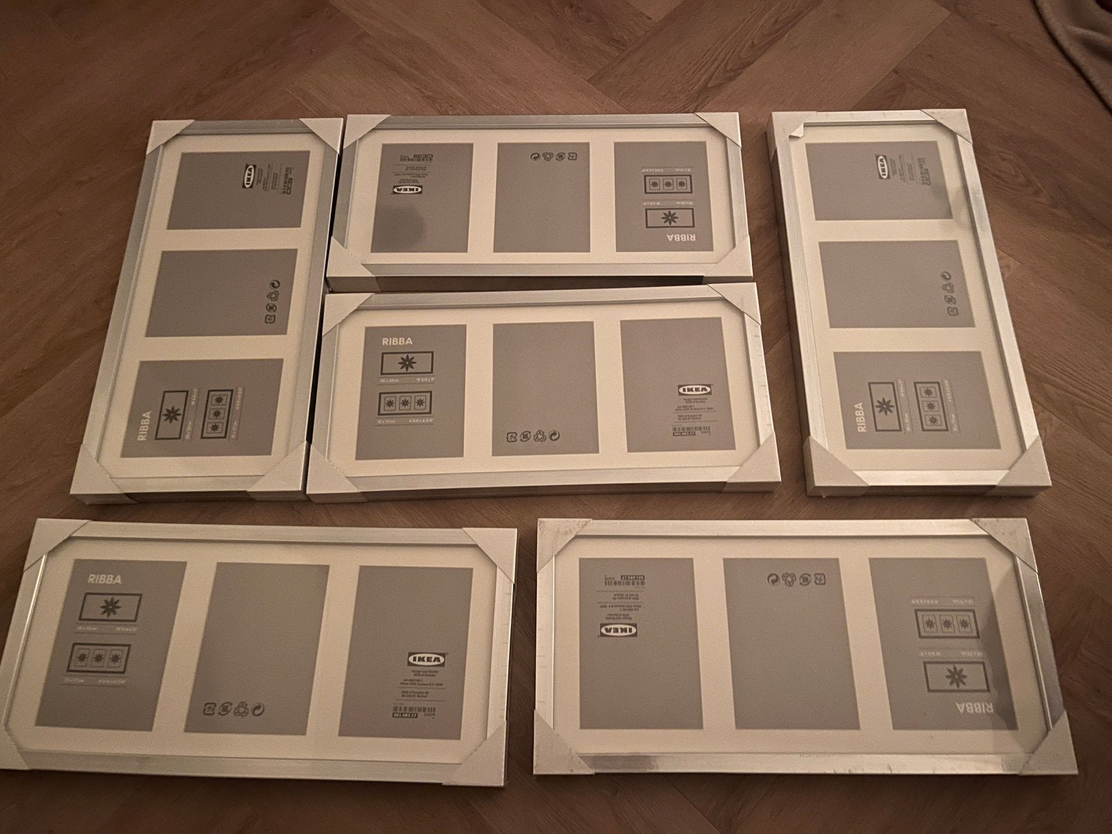 IKEA ribba fotolijsten grijs, Ophalen of Verzenden, Nieuw