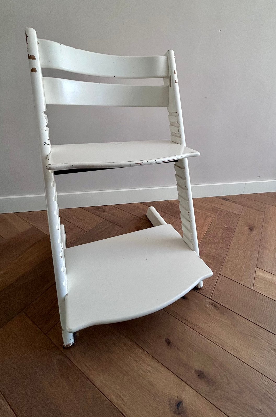 Stokke tripp trapp kinderstoel, Kinderen en Baby's, Kinderstoelen, Ophalen, Zo goed als nieuw, Meegroeistoel