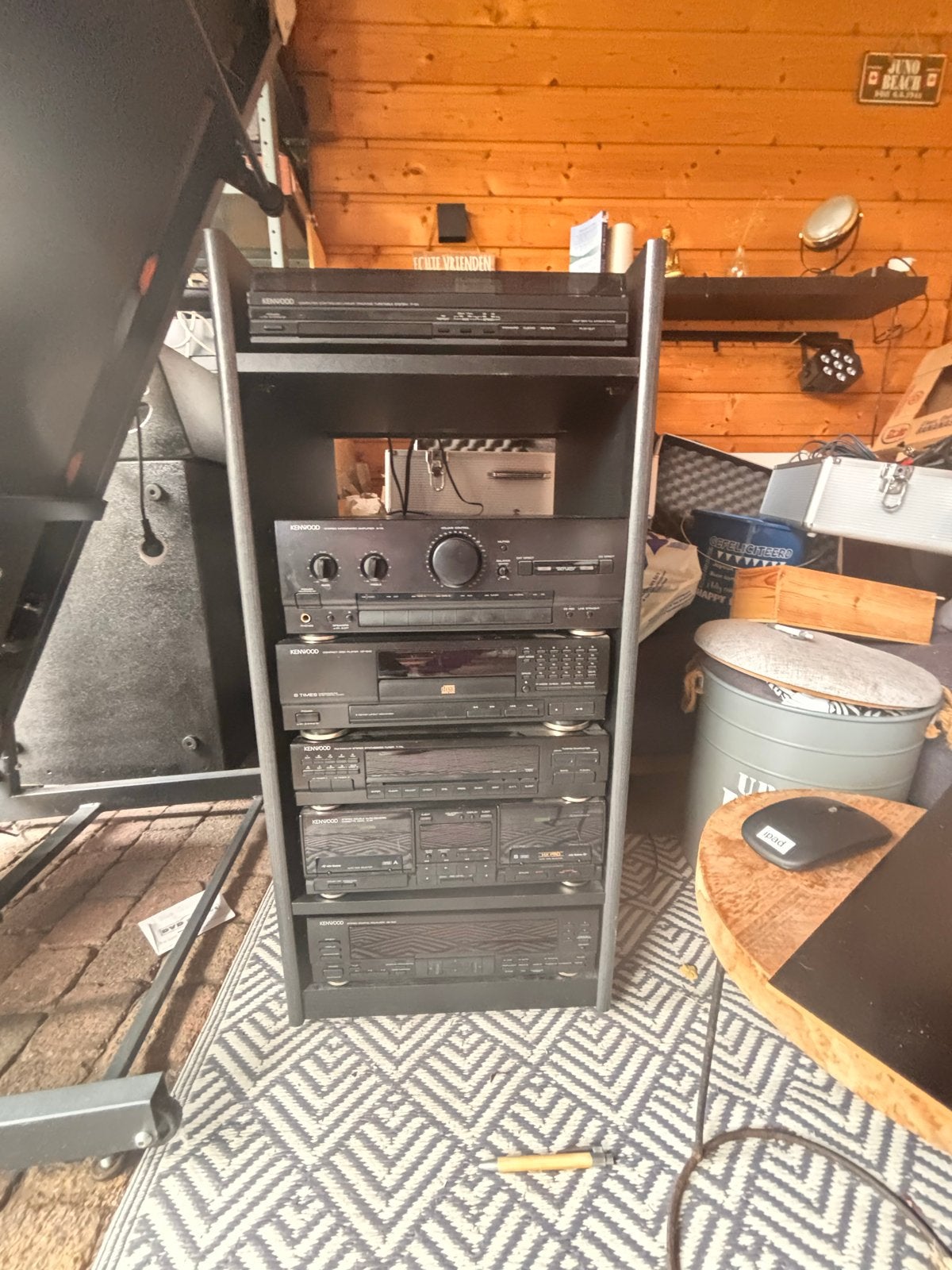 Kenwood Stereo Toren met Losse Componenten en AB, Gebruikt, Losse componenten, Cd-speler, Ophalen