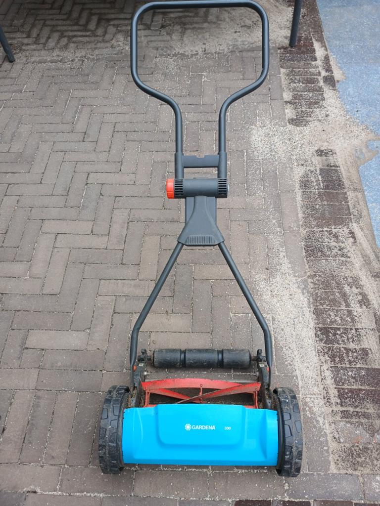 Gardena grasmaaier, Kooimesmaaier, Ophalen of Verzenden, Gebruikt