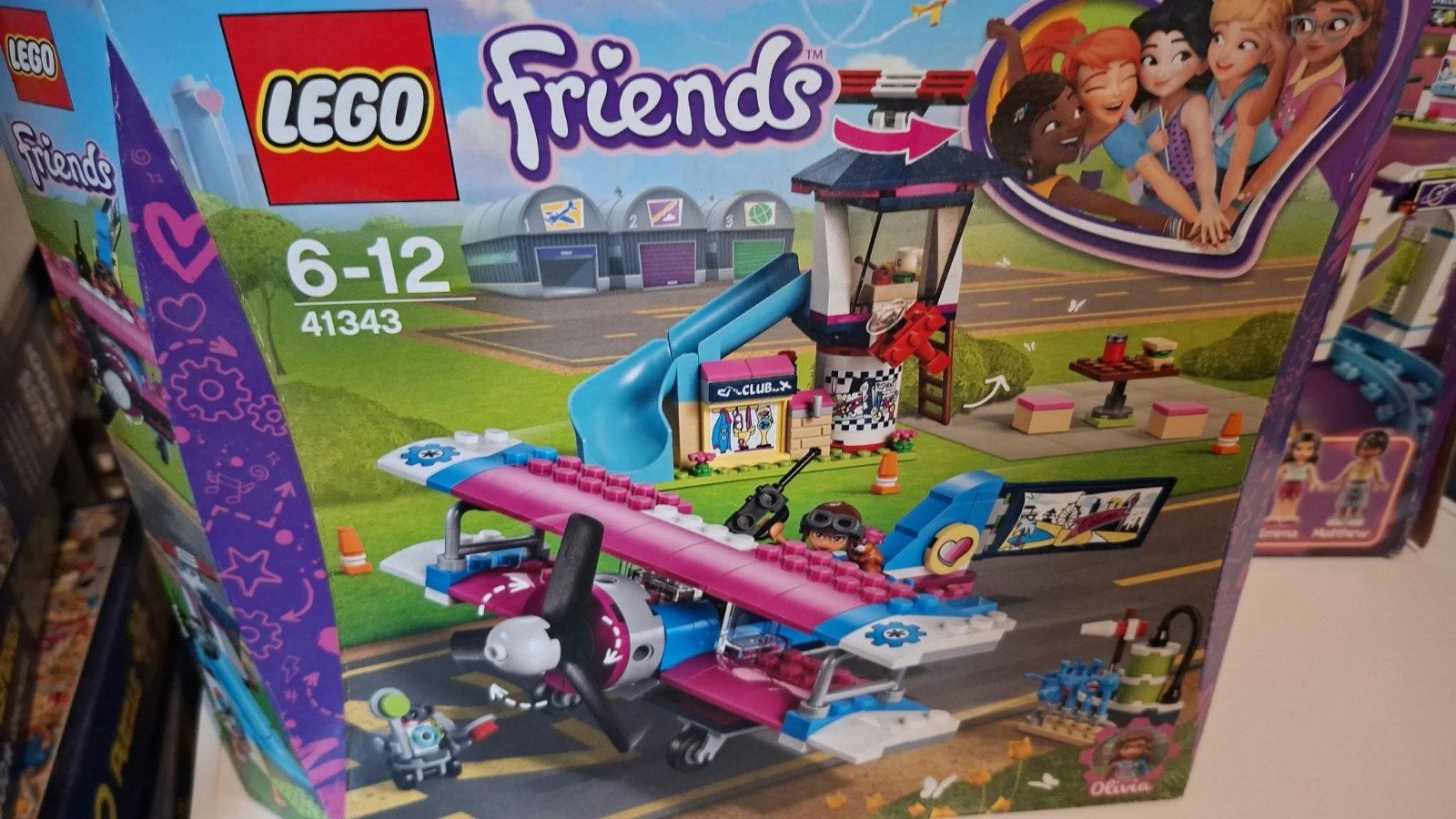 LEGO Friends Vliegtuig  & Luchtballon, Ophalen of Verzenden, Zo goed als nieuw