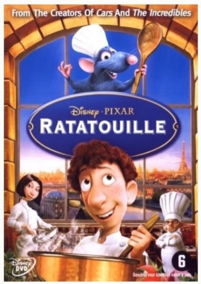 Ratatouille DVD (Disney) Nieuw in verpakking, Overige typen, Ophalen of Verzenden, Nieuw in verpakking, Alle leeftijden