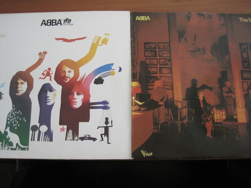 ABBA LP's: The Visitors & The Album, Ophalen of Verzenden, Zo goed als nieuw, 12 inch
