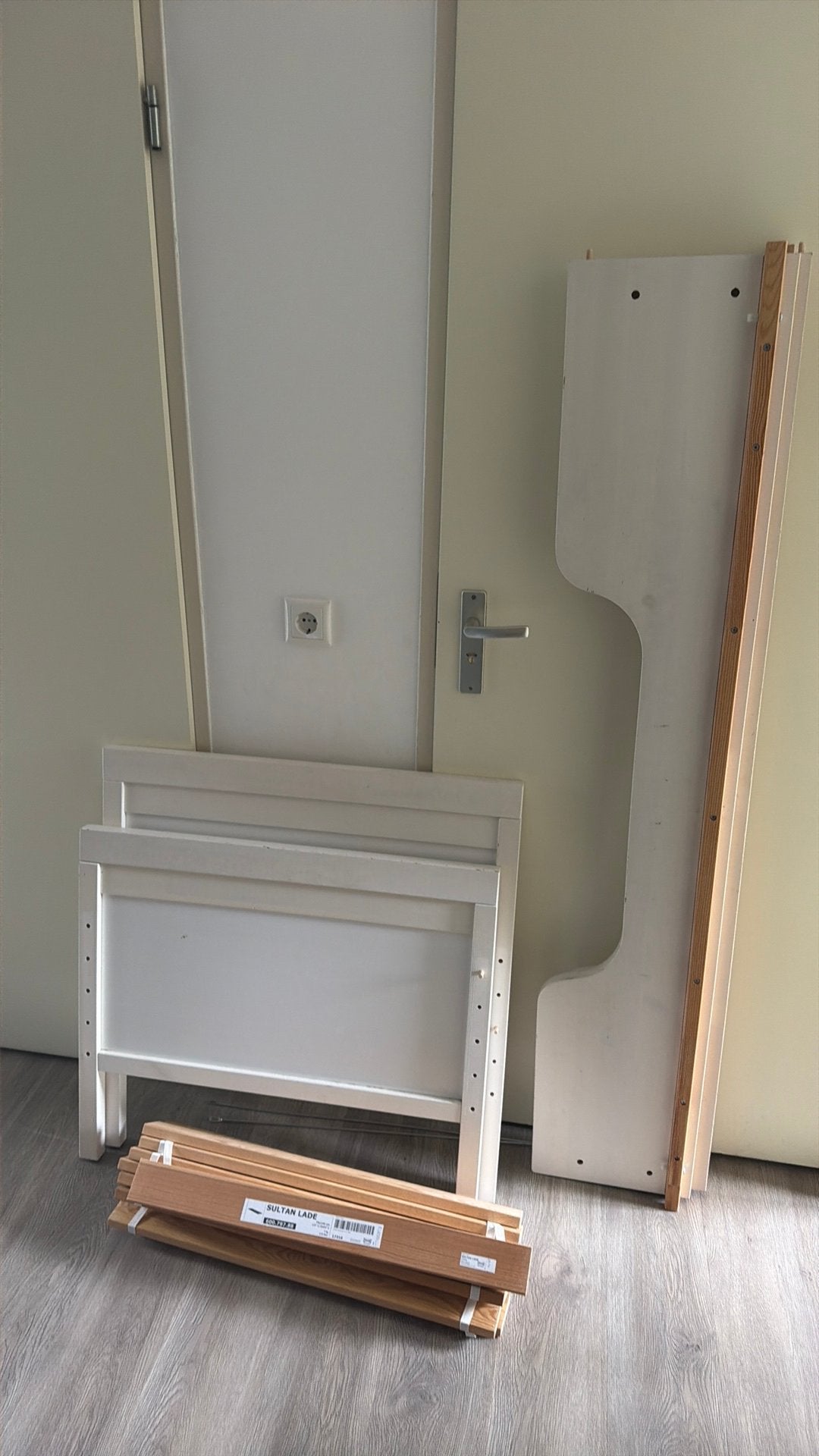 Peuterbed 70x160, Ophalen, Gebruikt, 70 tot 85 cm, 140 tot 160 cm