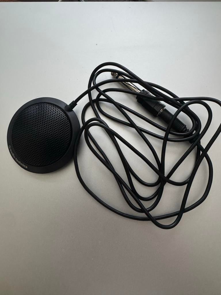 Audio-Technica Omnidirectionele Condensator Grensmicrofoon, Ophalen of Verzenden, Zo goed als nieuw, Overige typen