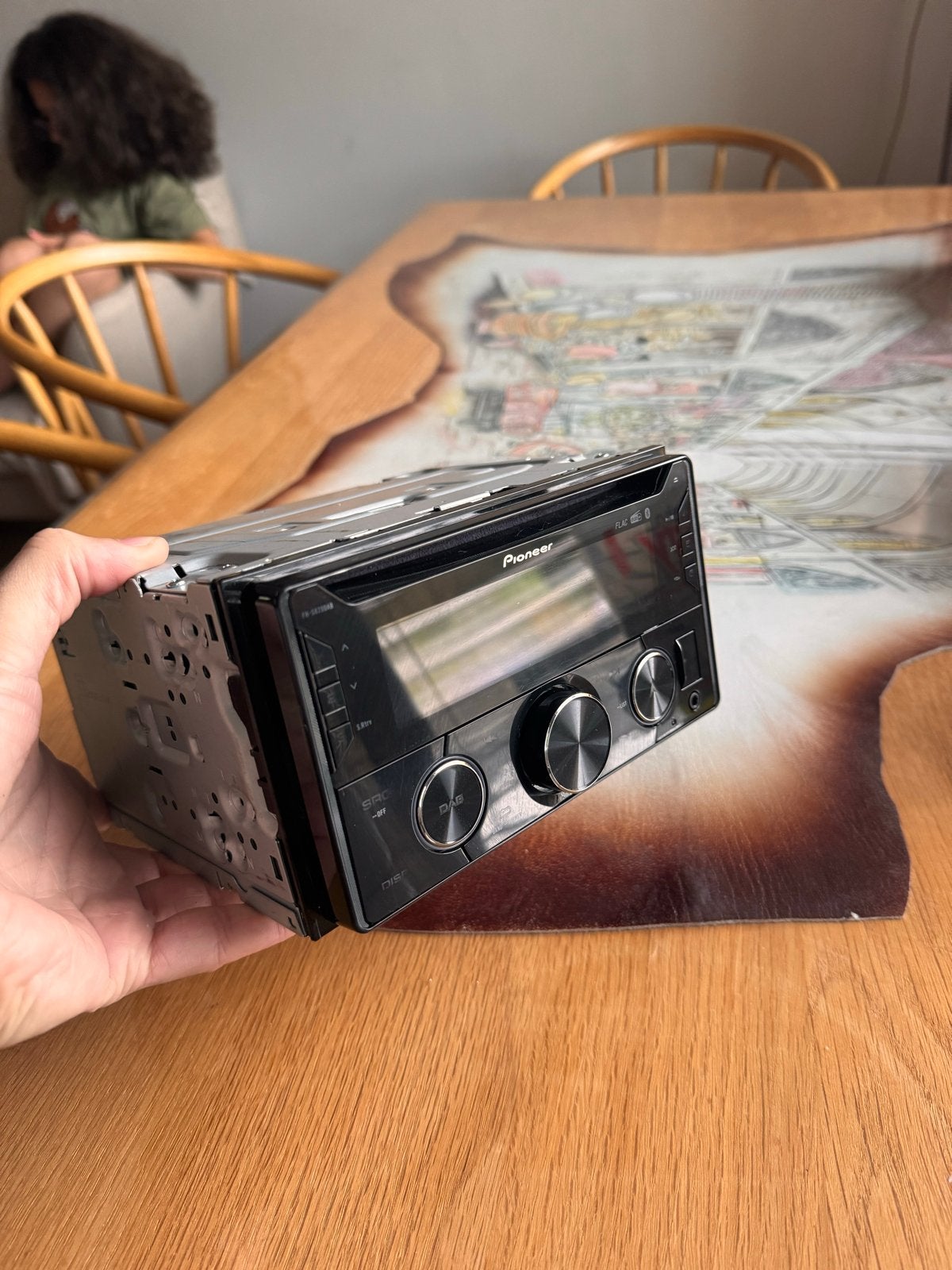 Pioneer FH-S820DAB autoradio - Zo goed als nieuw, Ophalen of Verzenden, Zo goed als nieuw
