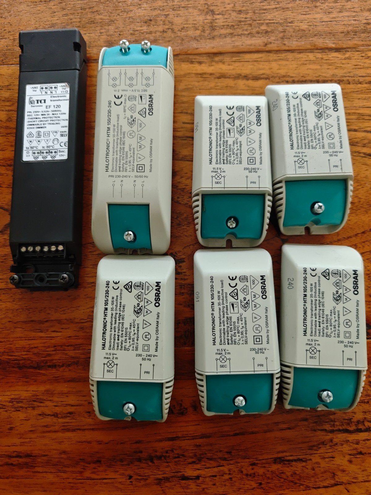 Halogeen trafo's, Verzenden