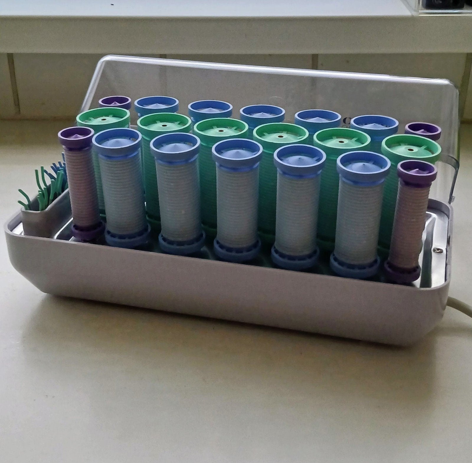 Carmen Curl Control 20 Haarrollers - Complete Set, Ophalen of Verzenden, Nieuw, Haarverzorging