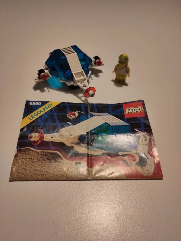 Lego 6850 - Auxiliary Patroller (1989), Kinderen en Baby's, Speelgoed | Duplo en Lego, Compleet, Gebruikt, Lego, Ophalen of Verzenden