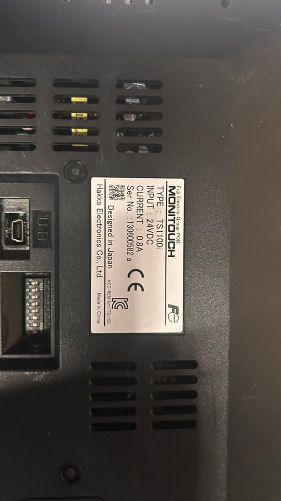 Hakko Monitouch TS1100i HMI Touchscreen Paneel, Ophalen of Verzenden, Gebruikt