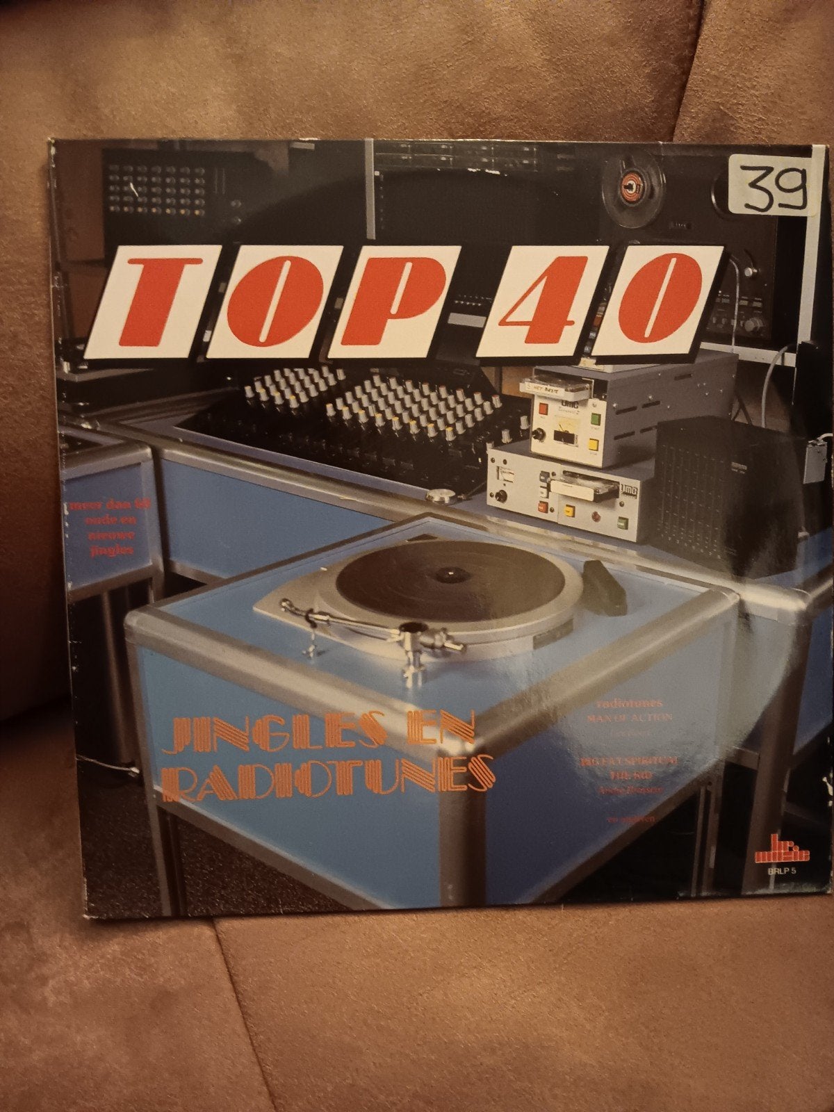 Top 40 jingles en radiotunes lp vinyl jaren 80, Ophalen, Overige formaten, Levenslied of Smartlap