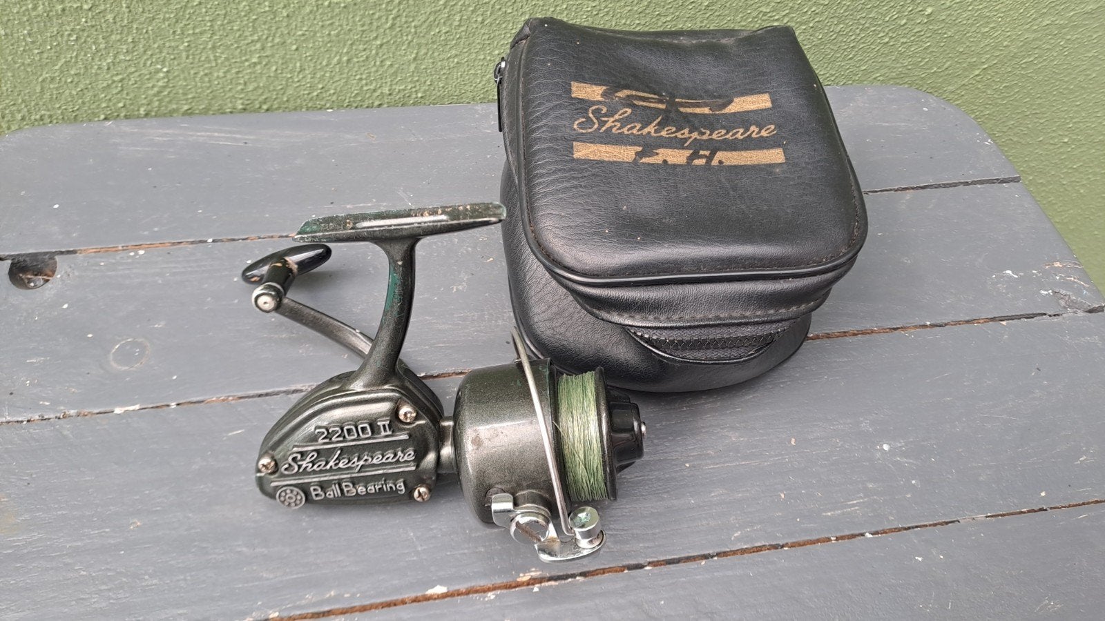 Shakespeare 2200 II Ball Bearing vismolen - Made in Japan, Gebruikt, Shakespeare, Molen, Onbekend