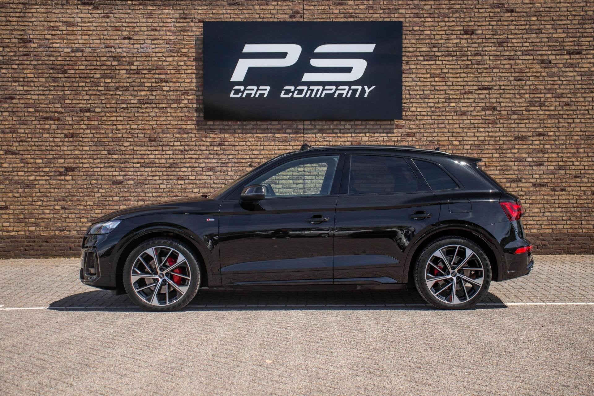 Audi Q5 55 TFSI e S-Line, BTW, Full Option, Pano, Leder, B&O, Automaat, 12 maanden, Gebruikt, Zwart