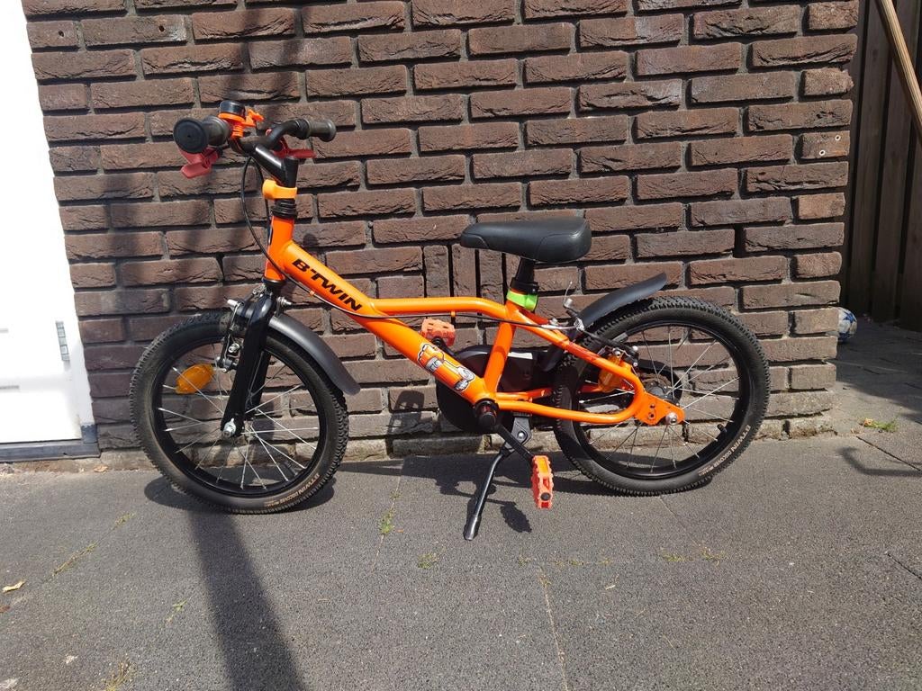 Btwin robot 16 inch kinderfiets, Fietsen en Brommers, Fietsen | Kinderfietsjes, Ophalen, Velgrem, BTWIN, 16 tot 20 inch