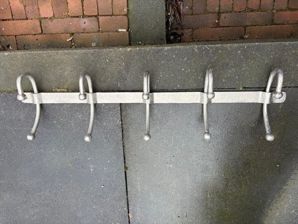 Kapstok 5haaks, Huis en Inrichting, Woonaccessoires | Kapstokken, Wandkapstok, Ophalen of Verzenden, Zo goed als nieuw, Minder dan 100 cm