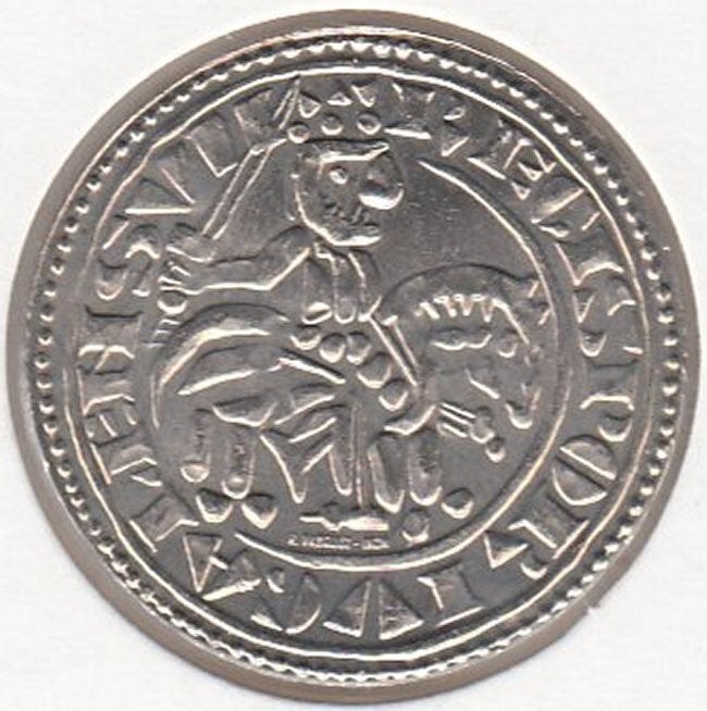 Portugal 1,5 euro 2009 Morabitino of Sancho II in munthouder, Postzegels en Munten, Ophalen of Verzenden, Portugal, Overige waardes
