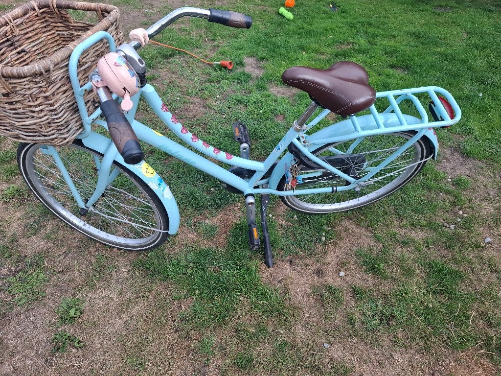 Meisjes fiets, Fietsen en Brommers, Terugtraprem, Ophalen, Overige merken, Gebruikt