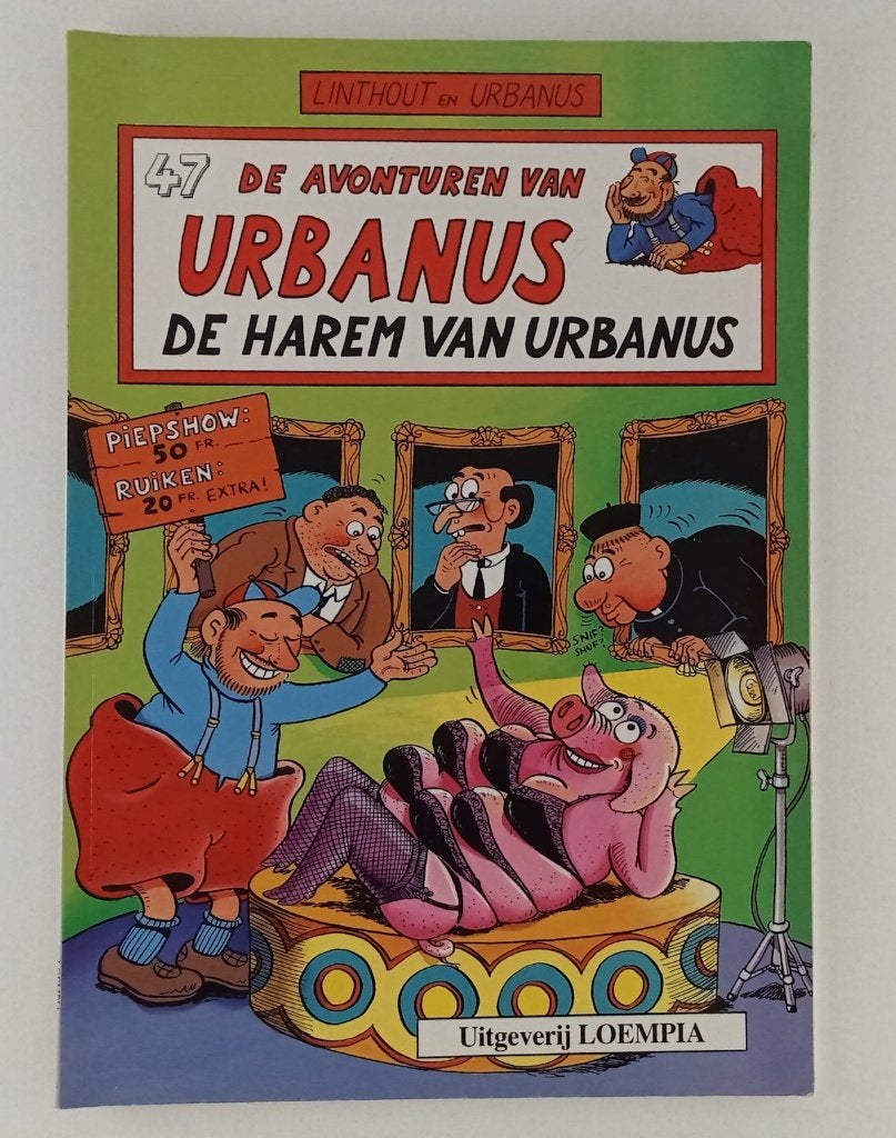 De avonturen van Urbanus 47 De harem van Urbanus, Eén stripboek, Verzenden, Gelezen