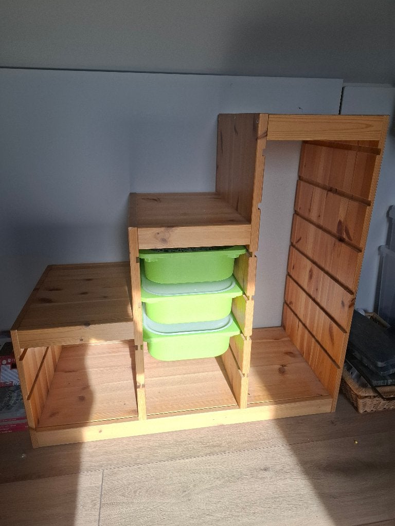 2x Trofast ikea kast, Kinderen en Baby's, Ophalen, Kast, Zo goed als nieuw, 75 tot 100 cm