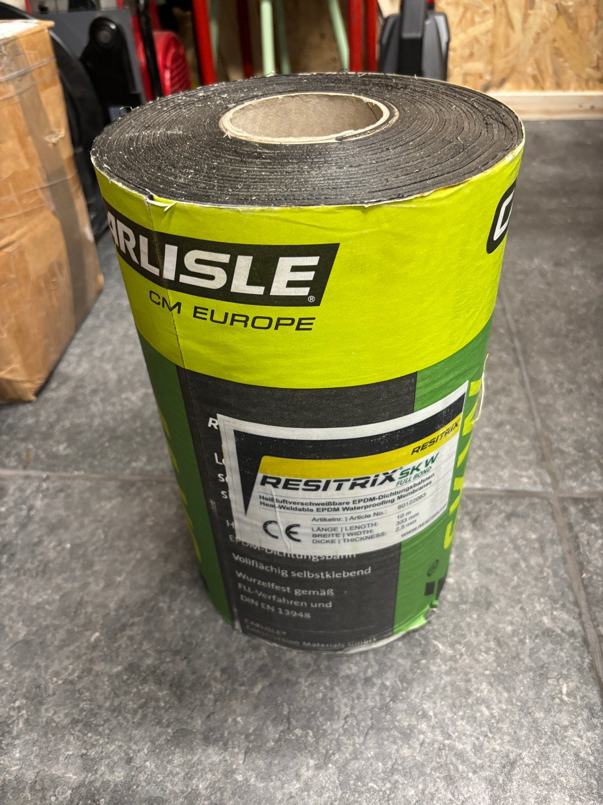 Resitrix SKW dakbedekking / dakrand - 10m x 333mm, Doe-het-zelf en Verbouw, Overige materialen, Zwart, Nieuw, Ophalen of Verzenden