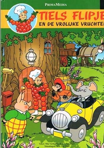 Tiels Flipje en de vrolijke vruchten - Harde Kaft, Boeken, Stripboeken, Eén stripboek, Ophalen of Verzenden, Gelezen