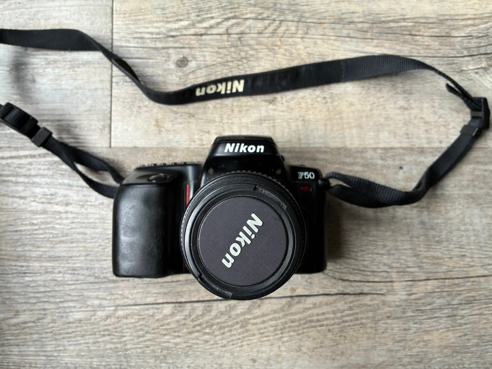 Nikon F 50 anologe camera, Ophalen of Verzenden, Gebruikt, Spiegelreflex, Nikon