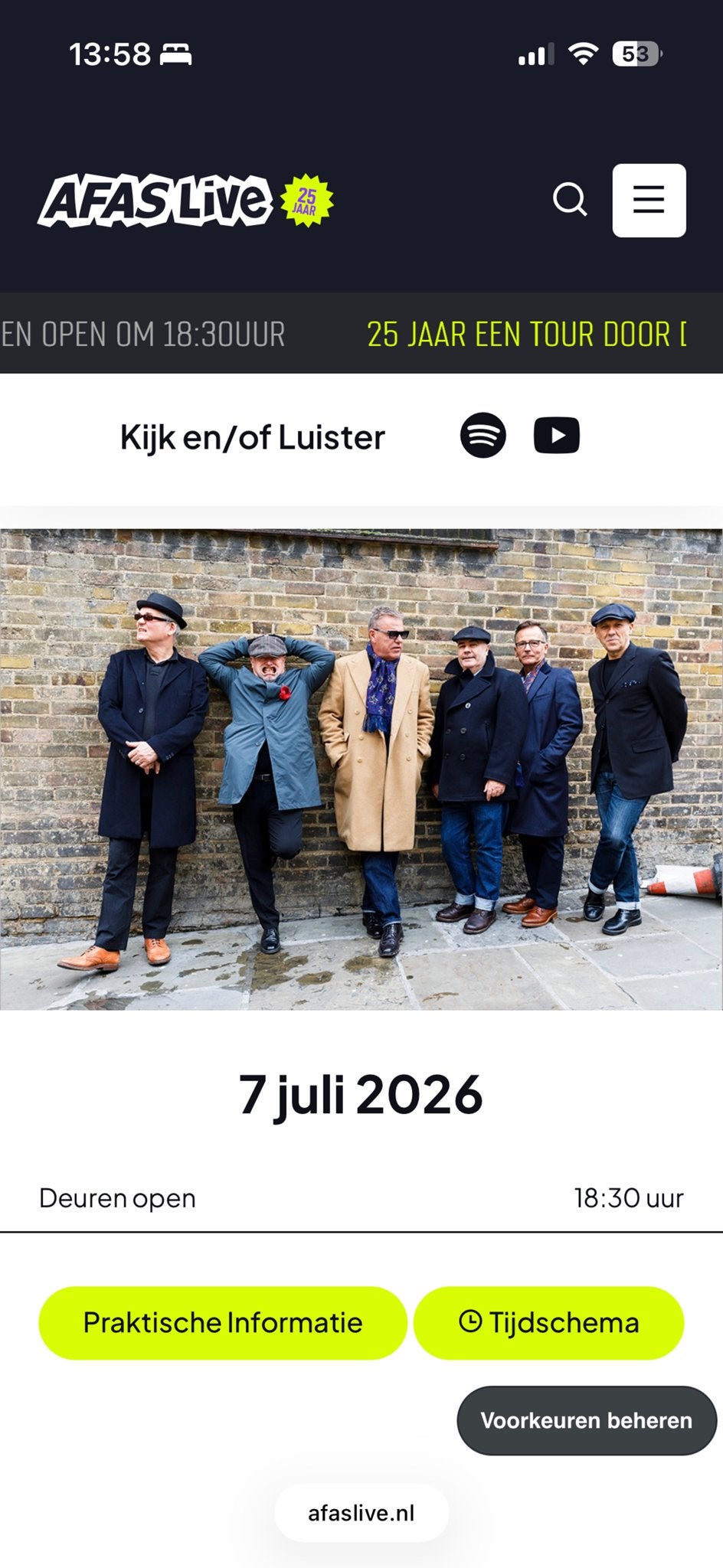 MADNESS 7 juli 2026 - staanplaatsen, Tickets en Kaartjes, Twee personen, Juli
