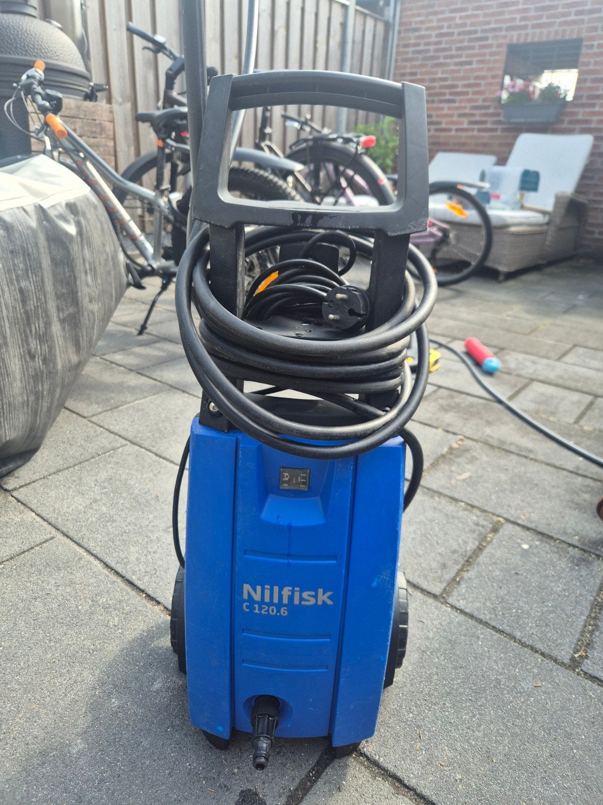 Nilfisk C 120.6 hogedrukreiniger - Krachtig en Compact, Ophalen, Gebruikt, Elektrisch, Nilfisk
