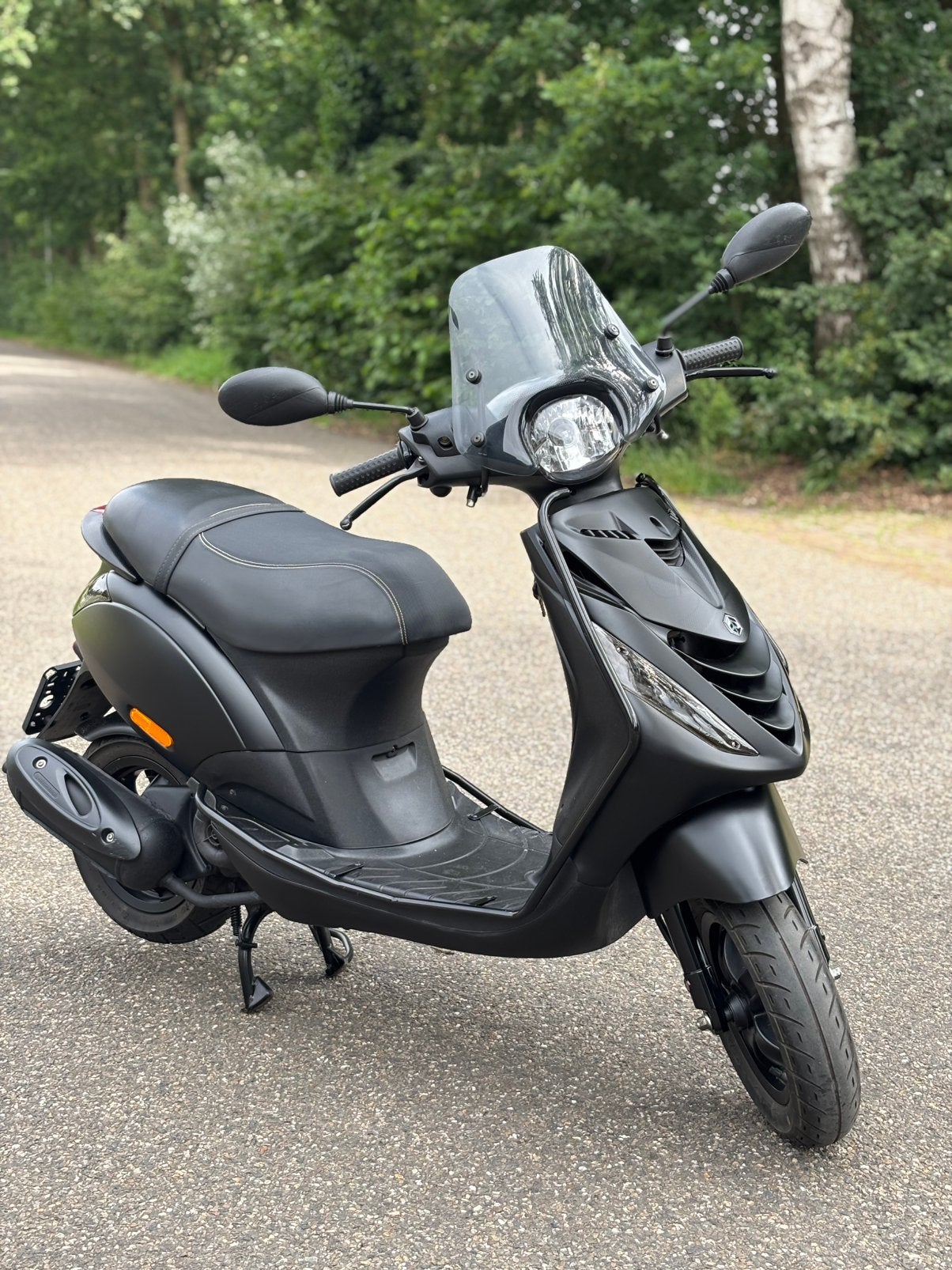 ✅ Zeer Nette Piaggio Zip Sp Brom 2017 4T BLACK ON BLACK! ✅, Zip, Ophalen of Verzenden, Zo goed als nieuw, Benzine