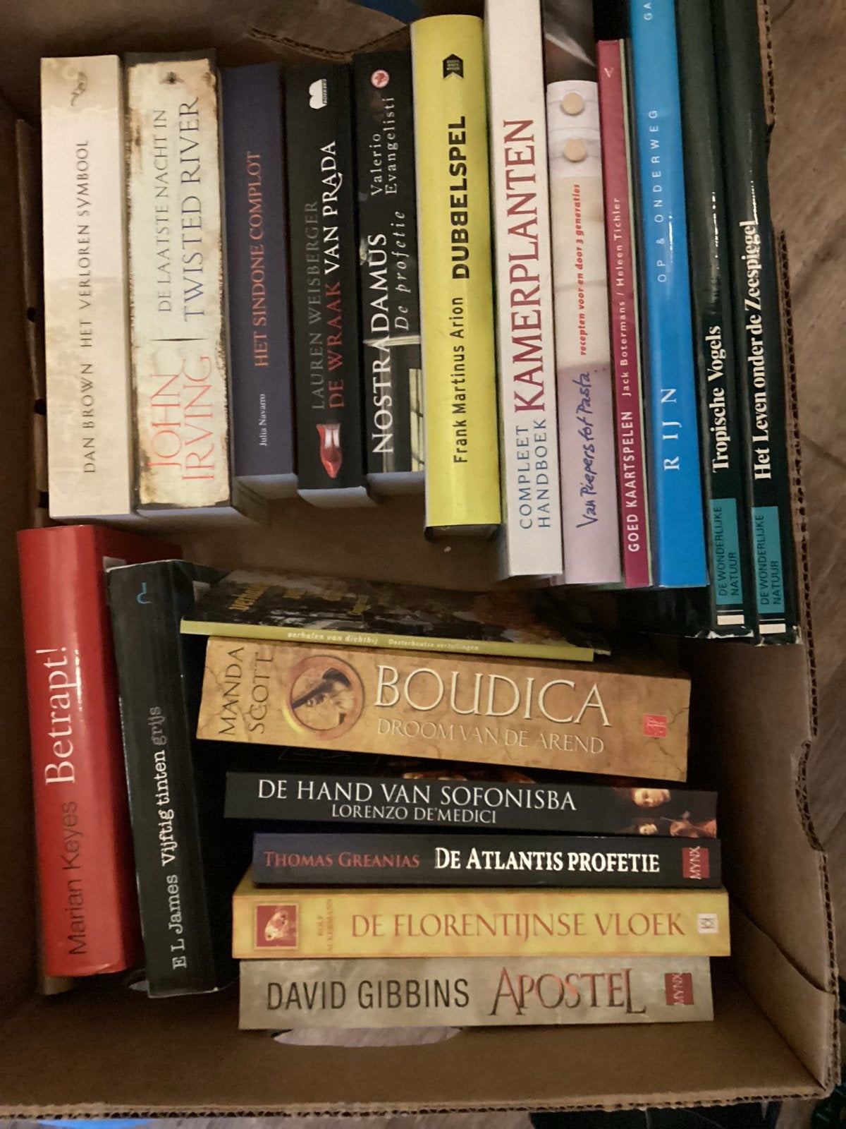 Diverse boeken: fictie, non-fictie en meer, Ophalen, Gelezen