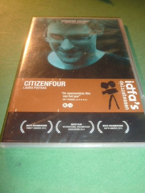 Citizenfour  Laura Poitras Idfa Over Snowden  Dvd Idfa, Cd's en Dvd's, Verzenden, Alle leeftijden, Nederlands, Engels