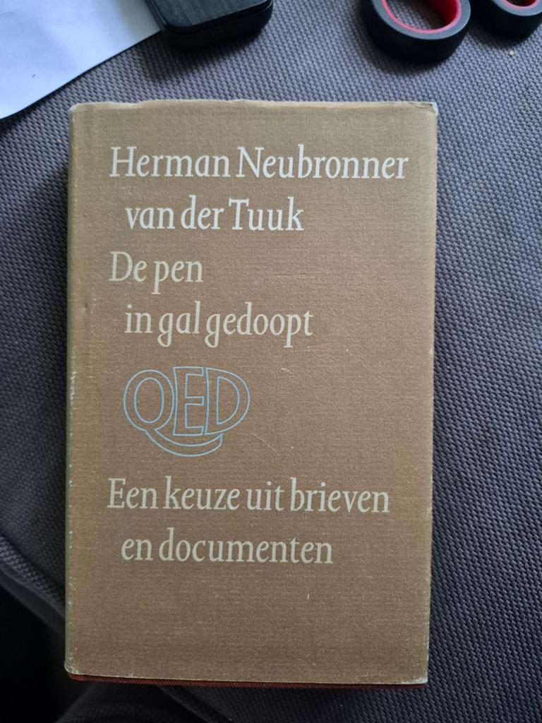 Herman Neubronner van der Tuuk - De pen in gal gedoopt, Ophalen of Verzenden, Gelezen, Herman Neubronner van der Tuuk, Nederland