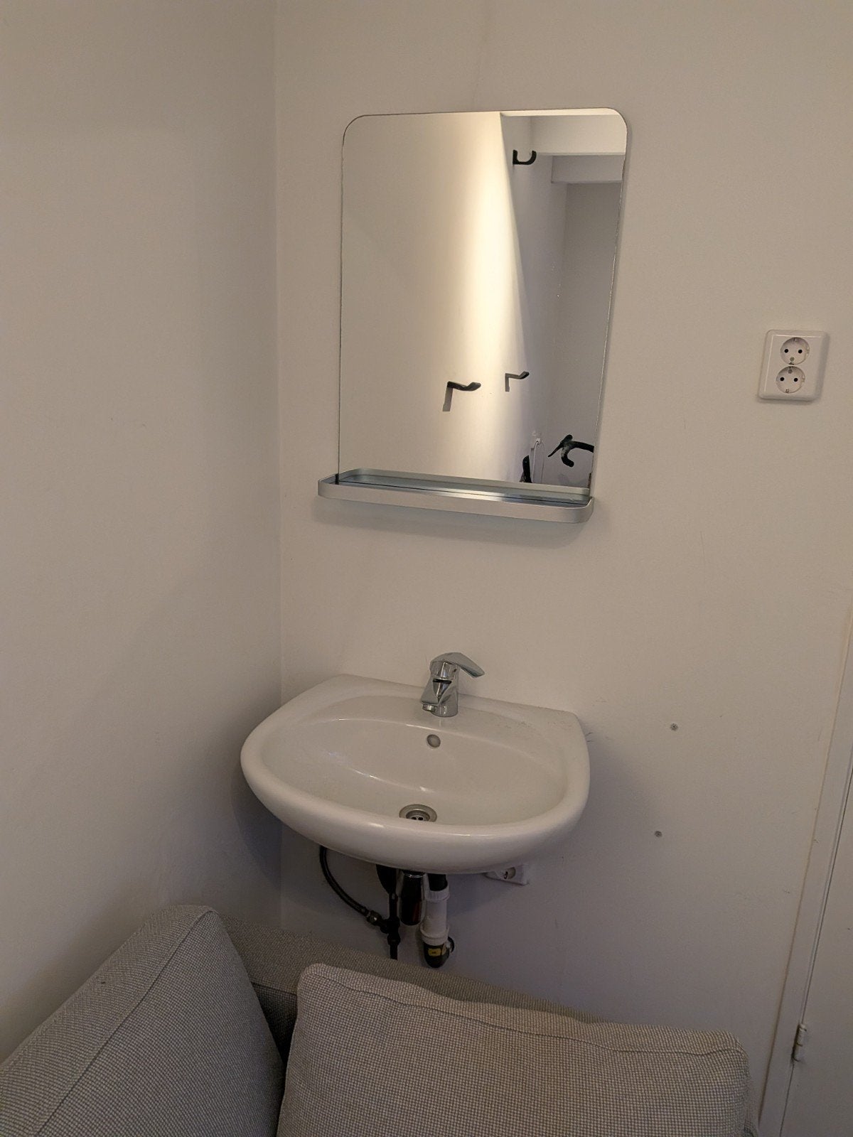 badkamerspiegel, Ophalen, Overige typen, 50 tot 100 cm, Zo goed als nieuw