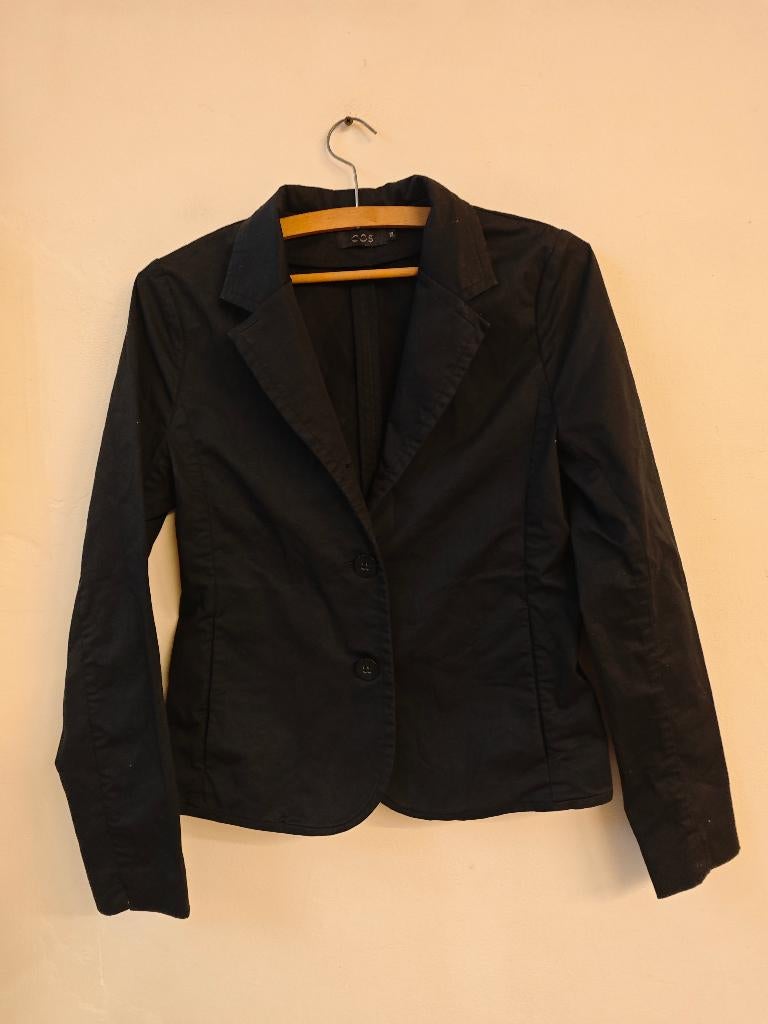 Blazer COS, Zwart, Ophalen of Verzenden, Zo goed als nieuw, Jasje