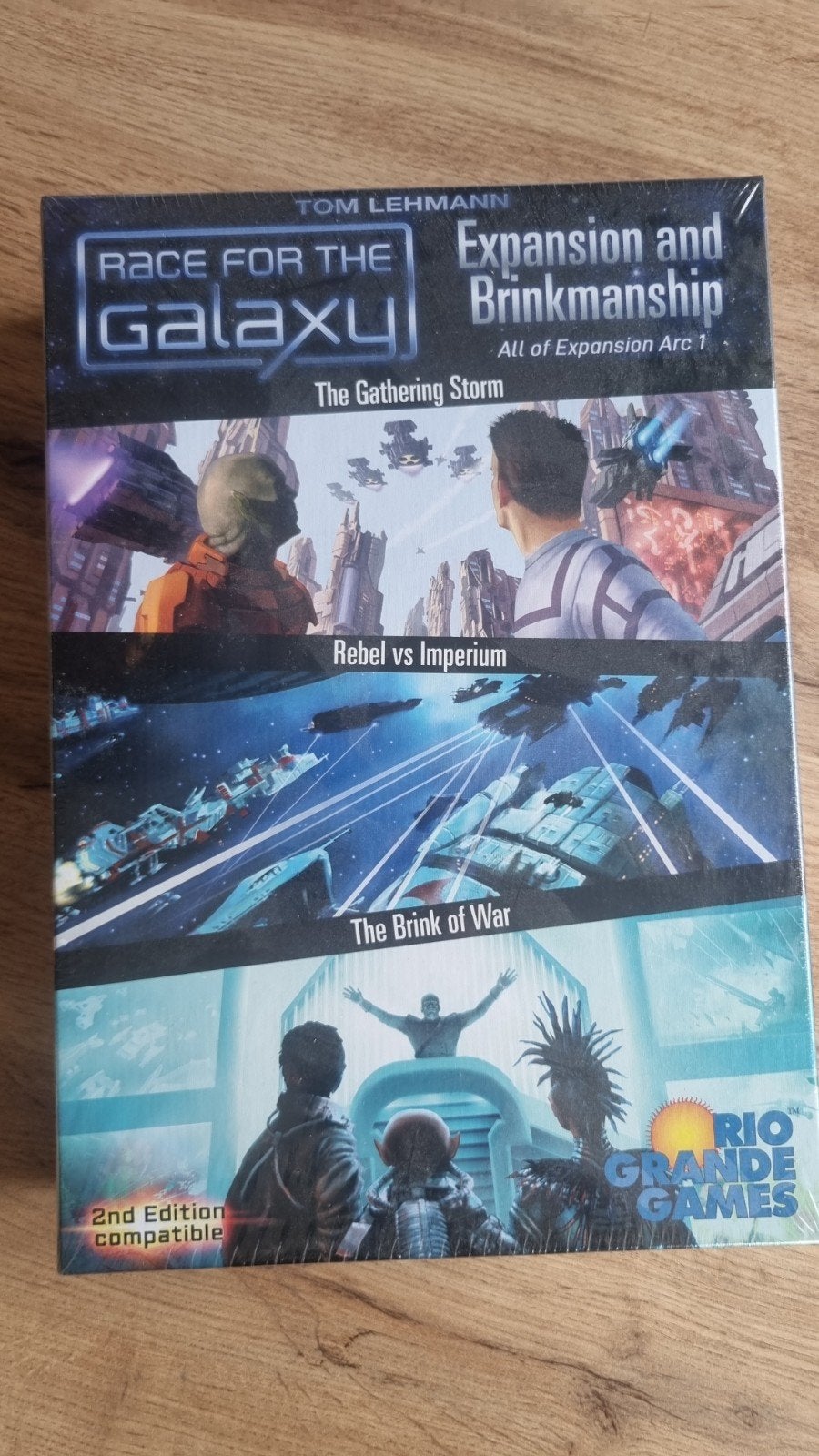Race for the Galaxy: Expansion Arc 1 (Nieuw), Een of twee spelers, Ophalen of Verzenden, Nieuw, Rio Grande Games