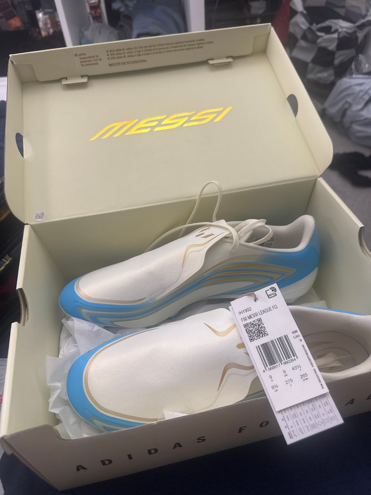 Adidas F50 Messi League FG Voetbalschoenen - Nieuw in doos, Sport en Fitness, Voetbal, Ophalen of Verzenden, Nieuw, Schoenen