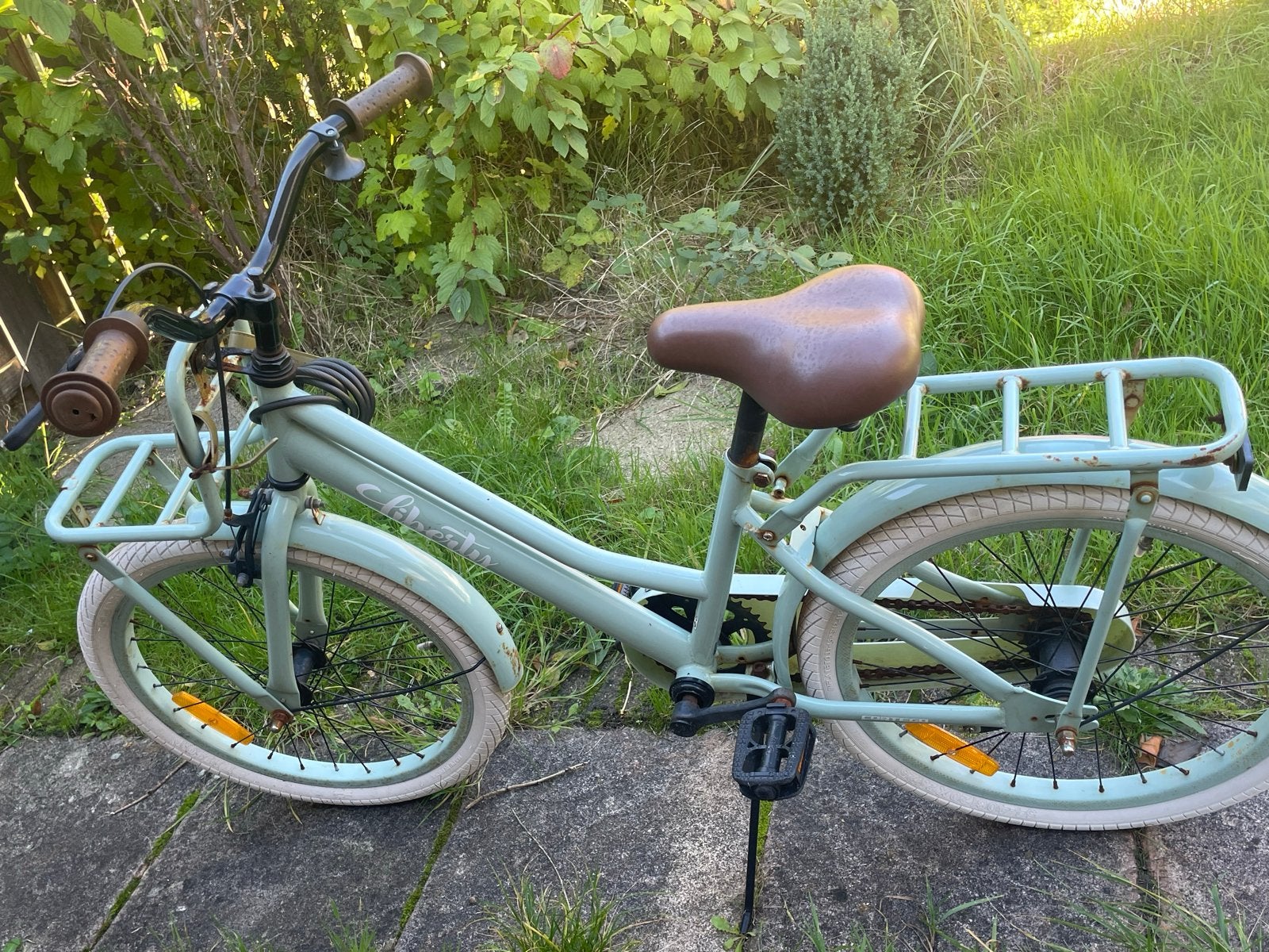 Liberty kinderfiets - Stang moet gemaakt worden, Ophalen of Verzenden, Gebruikt, Terugtraprem, 20 inch of meer