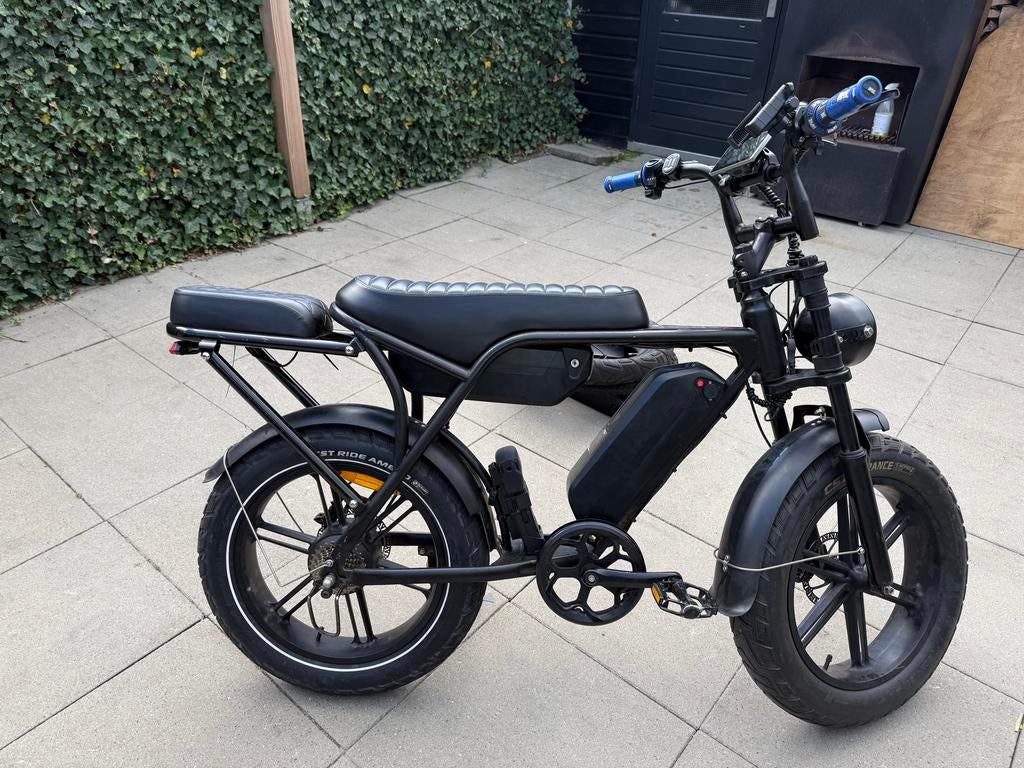 Fatbike V8 met dubbele accu, alarmsysteem en extra's, Overige merken, Ophalen of Verzenden, Zo goed als nieuw, 59 cm of meer